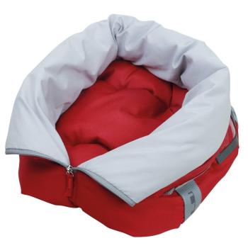 Katzentransporttasche Corsica 2 in 1 - Tasche und Bett in einem - auch Transporttasche für kleine Hunde wie Chihuahua